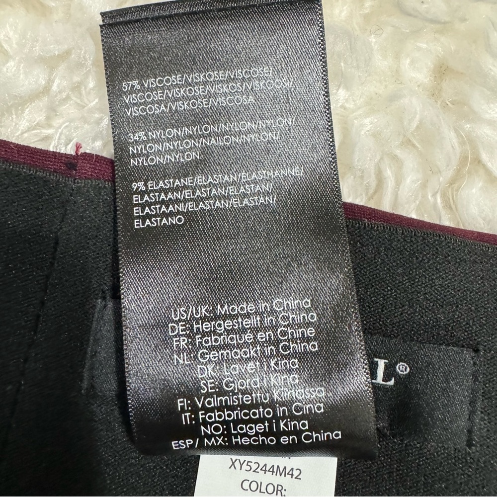 Liverpool Women's Burgundy Trousers - Picture 8 of 11